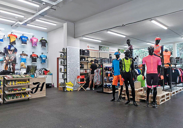 La tienda de ropa ciclista más grande de Eslovaquia