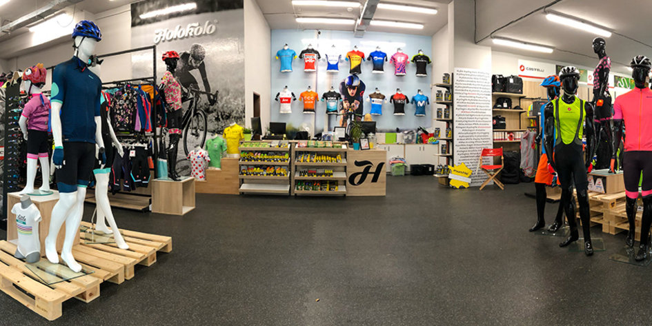 La tienda de ropa ciclista más grande de Eslovaquia>