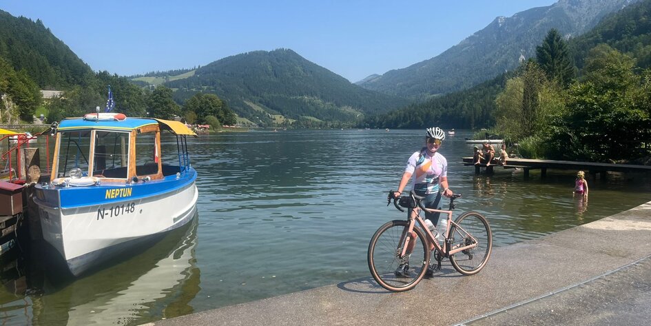 Tras las huellas del antiguo ferrocarril – Ruta ciclista de Ybbstal / De Waidhofen al lago Lunzer See>