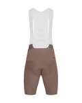 HOLOKOLO maillot corto y pantalón corto - VICTORIOUS ELITE - blanco/marrón