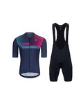 HOLOKOLO maillot corto y pantalón corto - SPECTRO - azul/negro