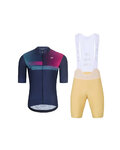 HOLOKOLO maillot corto y pantalón corto - SPECTRO - beige/azul