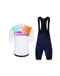 HOLOKOLO maillot corto y pantalón corto - SPECTRO - azul/negro/blanco