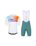 HOLOKOLO maillot corto y pantalón corto - SPECTRO - azul/blanco