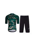 HOLOKOLO Maillot y pantalón MTB - CAMOTRAIL - negro/verde