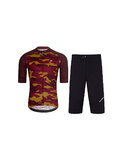 HOLOKOLO Maillot y pantalón MTB - CAMOTRAIL - negro/granate