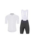 HOLOKOLO maillot corto y pantalón corto - AEROLITE - antracita/blanco