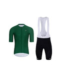 HOLOKOLO maillot corto y pantalón corto - AEROLITE - negro/verde