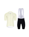 HOLOKOLO maillot corto y pantalón corto - ELEVATE - negro/marfil