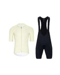 HOLOKOLO maillot corto y pantalón corto - ELEVATE - negro/marfil