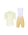 HOLOKOLO maillot corto y pantalón corto - ELEVATE - beige/marfil