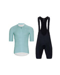HOLOKOLO maillot corto y pantalón corto - ELEVATE - negro/azul claro