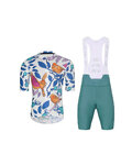 HOLOKOLO maillot corto y pantalón corto - SPARROVER - azul/blanco/multicolor