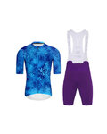 HOLOKOLO maillot corto y pantalón corto - RUSTLE - púrpura/azul