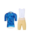 HOLOKOLO maillot corto y pantalón corto - RUSTLE - beige/azul
