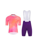 HOLOKOLO maillot corto y pantalón corto - COSMA - púrpura/naranja/rosa