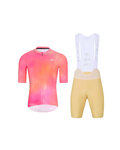 HOLOKOLO maillot corto y pantalón corto - COSMA - beige/naranja/rosa