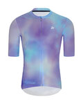 HOLOKOLO maillot corto y pantalón corto - COSMA - antracita/azul claro/púrpura