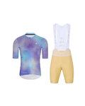 HOLOKOLO maillot corto y pantalón corto - COSMA - beige/azul claro/púrpura