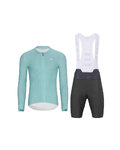HOLOKOLO maillot largo y pantalón - ELEVATE - antracita/azul claro
