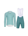 HOLOKOLO maillot largo y pantalón - ELEVATE - azul/azul claro