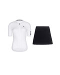RIVANELLE maillot corto y falda - VICTORIOUS LADY - blanco/negro