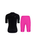 RIVANELLE maillot corto y pantalón corto - VICTORIOUS LADY - ciclamen/negro