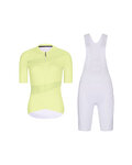 RIVANELLE maillot corto y pantalón corto - GLAMOR - blanco/amarillo
