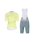 RIVANELLE maillot corto y pantalón corto - GLAMOR - verde/amarillo