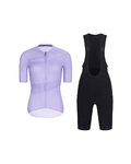 RIVANELLE maillot corto y pantalón corto - GLAMOR - negro/púrpura