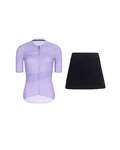 RIVANELLE maillot corto y falda - GLAMOR - negro/púrpura