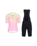 RIVANELLE maillot corto y pantalón corto - ELEVATE - negro/rosa/multicolor