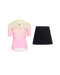 RIVANELLE maillot corto y falda - ELEVATE - negro/rosa/multicolor