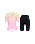 RIVANELLE maillot corto y pantalón corto - ELEVATE - negro/rosa/multicolor