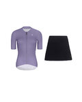 RIVANELLE maillot corto y falda - ELEVATE - negro/púrpura