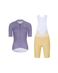 RIVANELLE maillot corto y pantalón corto - ELEVATE - beige/púrpura