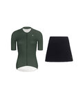 RIVANELLE maillot corto y falda - ELEVATE - negro/verde