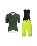 RIVANELLE maillot corto y pantalón corto - ELEVATE - amarillo/negro/verde