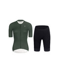 RIVANELLE maillot corto y pantalón corto - ELEVATE - negro/verde