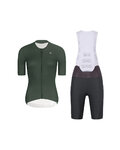 RIVANELLE maillot corto y pantalón corto - ELEVATE - antracita/verde