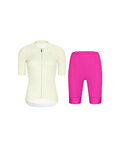 RIVANELLE maillot corto y pantalón corto - ELEVATE - ciclamen/marfil
