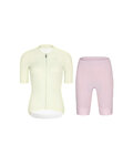 RIVANELLE maillot corto y pantalón corto - ELEVATE - rosa/marfil