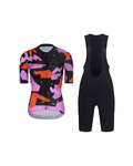 RIVANELLE maillot corto y pantalón corto - BIKE´S GOOD - negro/multicolor