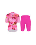 RIVANELLE maillot corto y pantalón corto - CHERIE - ciclamen/rosa