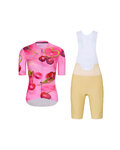 RIVANELLE maillot corto y pantalón corto - CHERIE - beige/rosa