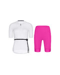 RIVANELLE maillot corto y pantalón corto - LOVELY - ciclamen/blanco