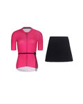 RIVANELLE maillot corto y falda - LOVELY - negro/rosa