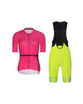 RIVANELLE maillot corto y pantalón corto - LOVELY - amarillo/negro/rosa