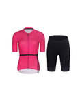 RIVANELLE maillot corto y pantalón corto - LOVELY - negro/rosa