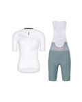 RIVANELLE maillot corto y pantalón corto - CRYSTELLE - verde/blanco